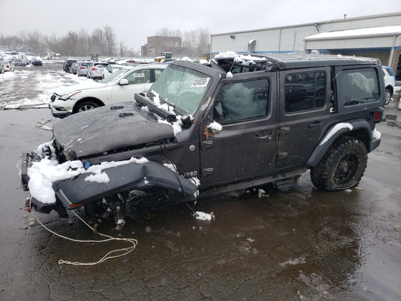 2018 Jeep Wrangler VIN 1C4HJXDG3JW142566