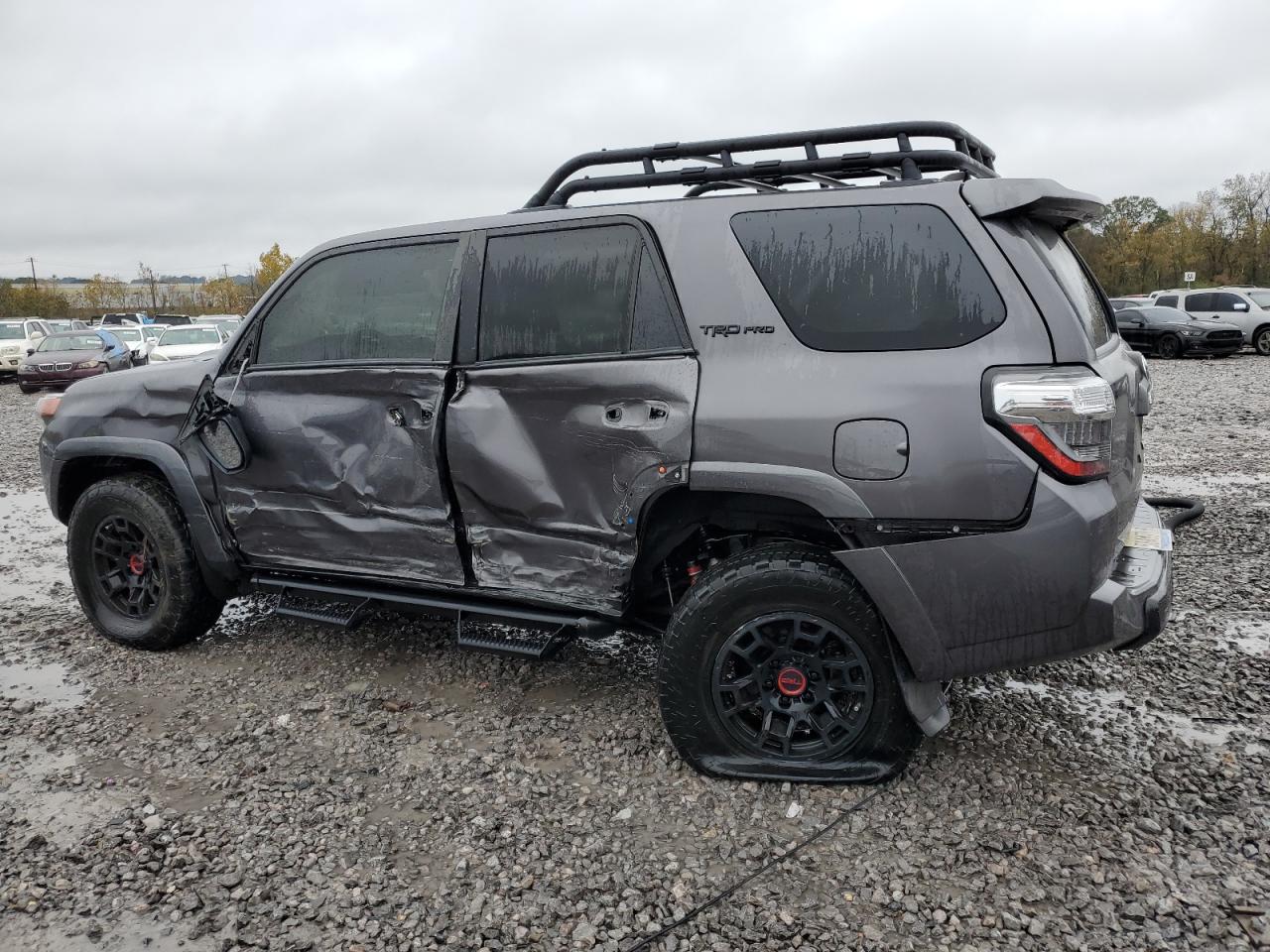 2021 Toyota 4Runner VIN JTELU5JRXM5953590 Copart auction photo, side damage thumbnail 2