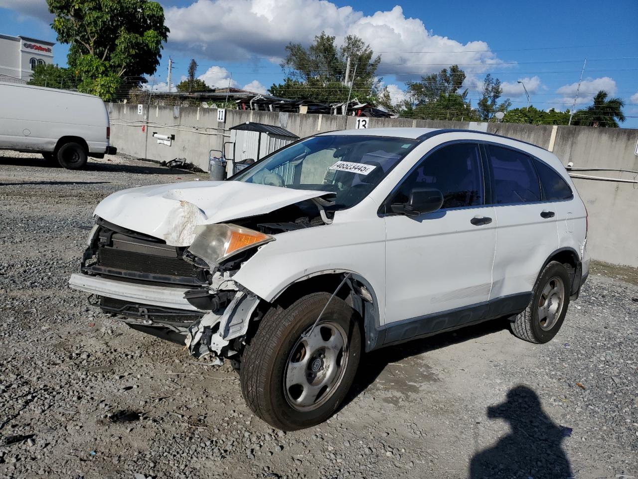 2007 Honda CR-V VIN JHLRE383X7C036198