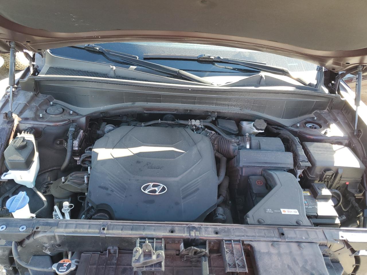 2020 Hyundai Palisade VIN KM8R3DHE2LU082117 Copart auction photo, front end damage thumbnail 12