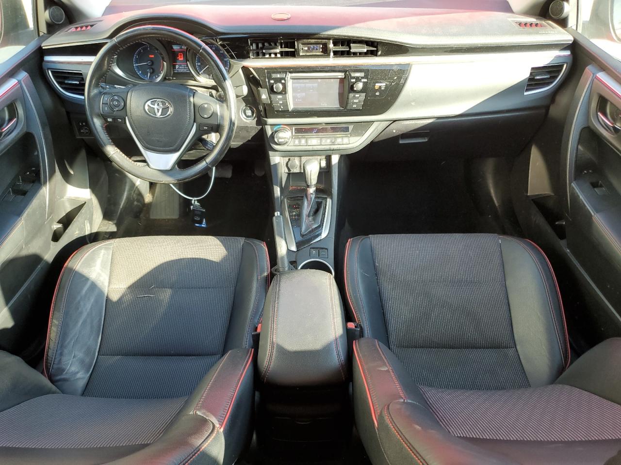 2016 Toyota Corolla VIN 2T1BURHE9GC581614 Copart auction photo, front end damage thumbnail 8