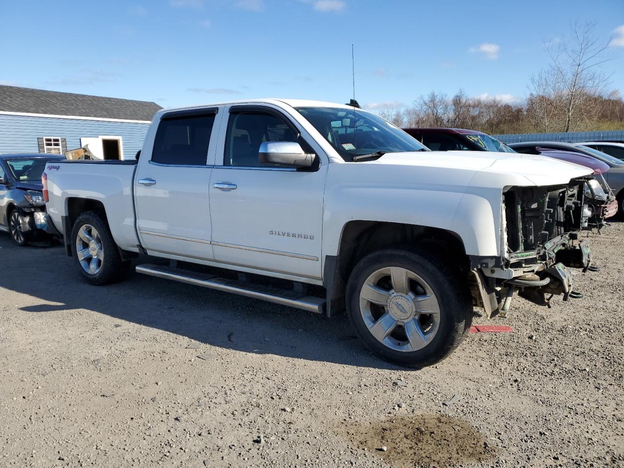 2017 Chevrolet Silverado VIN 3GCUKSEC0HG138946 Copart auction photo, front end damage thumbnail 4