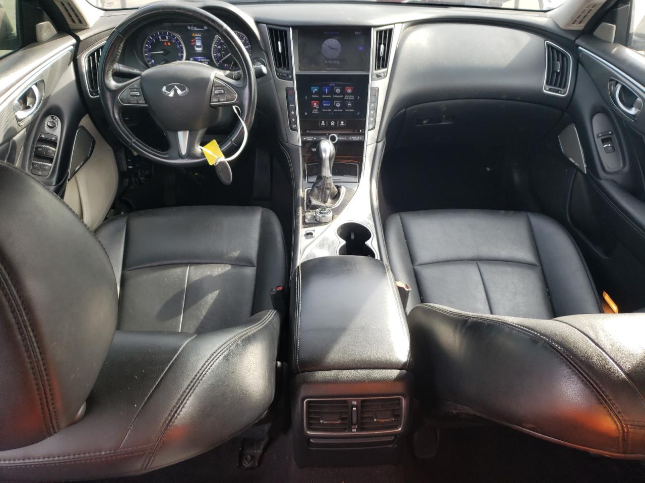 2017 Infiniti Q50 VIN JN1EV7AP4HM734434 Copart auction photo, vandalism / front end damage thumbnail 8