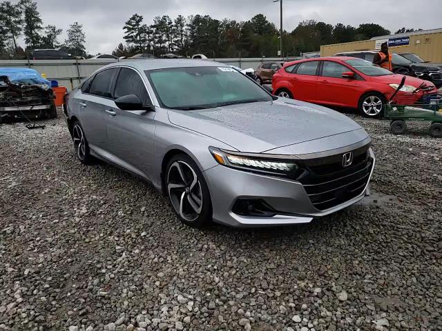 2022 Honda Accord VIN 1HGCV1F35NA121017 Copart auction photo, rear end damage thumbnail 13