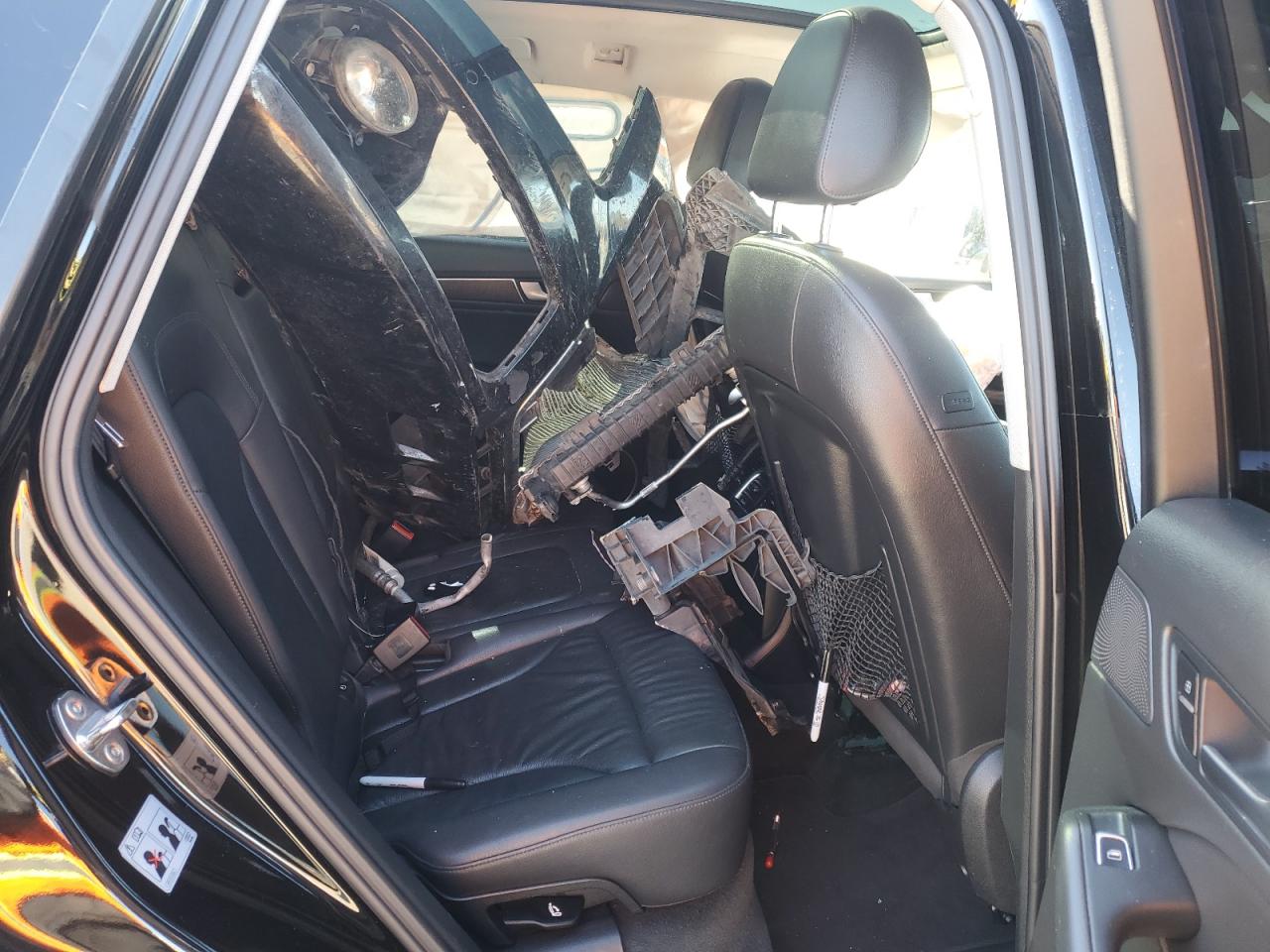 2014 Audi Q5 VIN WA1LFAFP3EA028666 Copart auction photo, front end / side damage thumbnail 11
