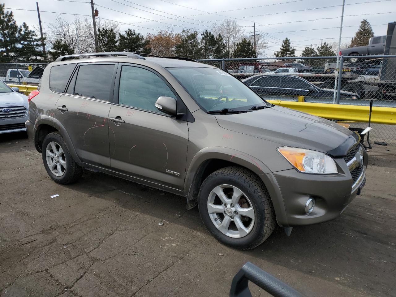 2011 Toyota RAV 4 VIN 2T3DF4DV9BW177478 Copart auction photo, all over damage thumbnail 4