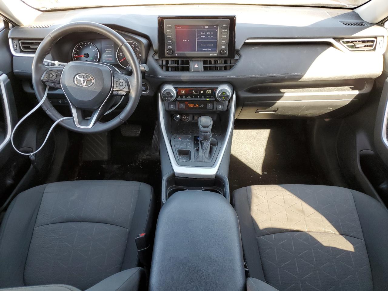 2020 Toyota RAV 4 VIN 2T3P1RFV0LW127320 Copart auction photo, side damage thumbnail 8
