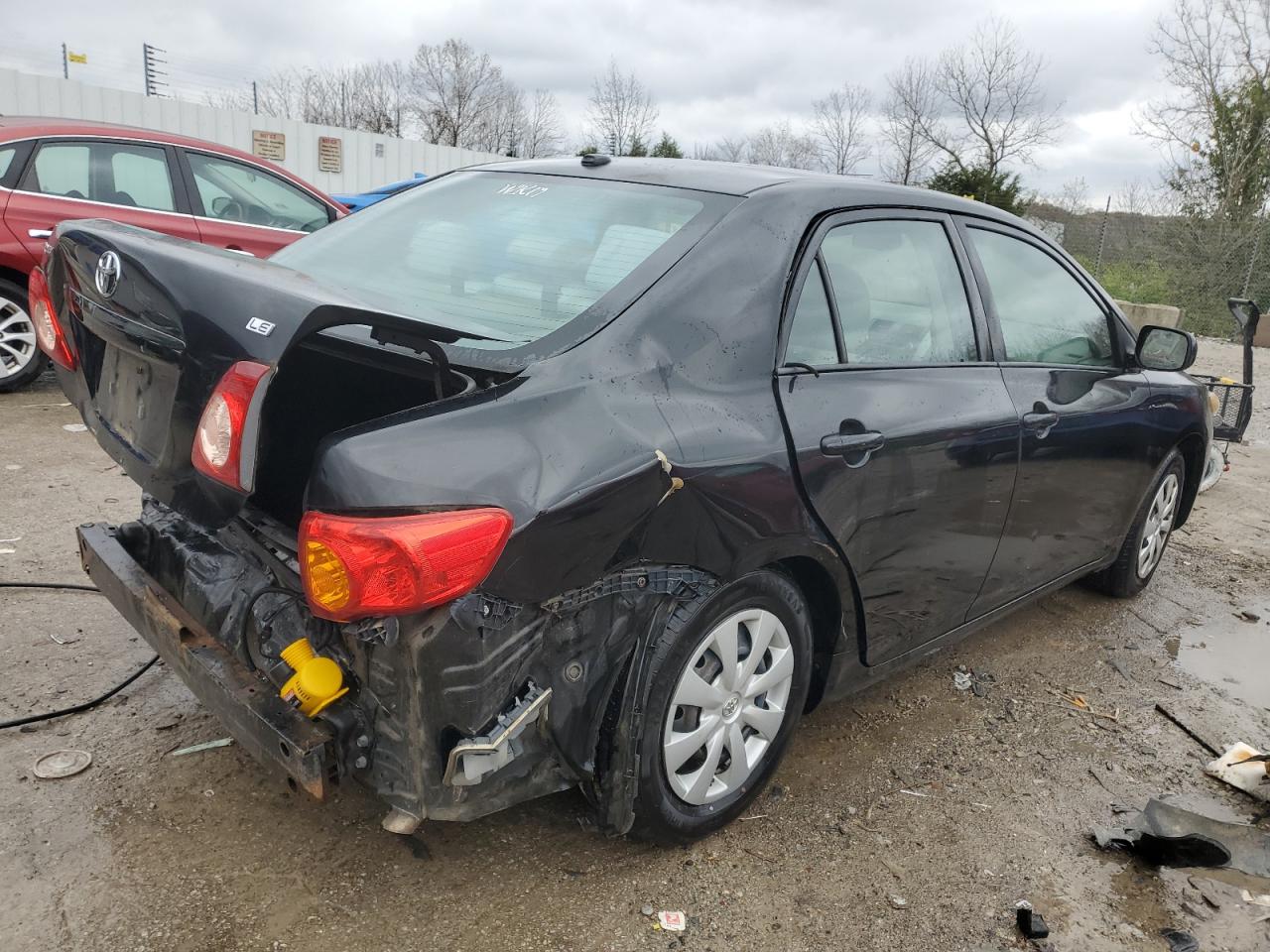 2010 Toyota Corolla VIN 2T1BU4EEXAC250748 Copart auction photo, rear end damage thumbnail 3