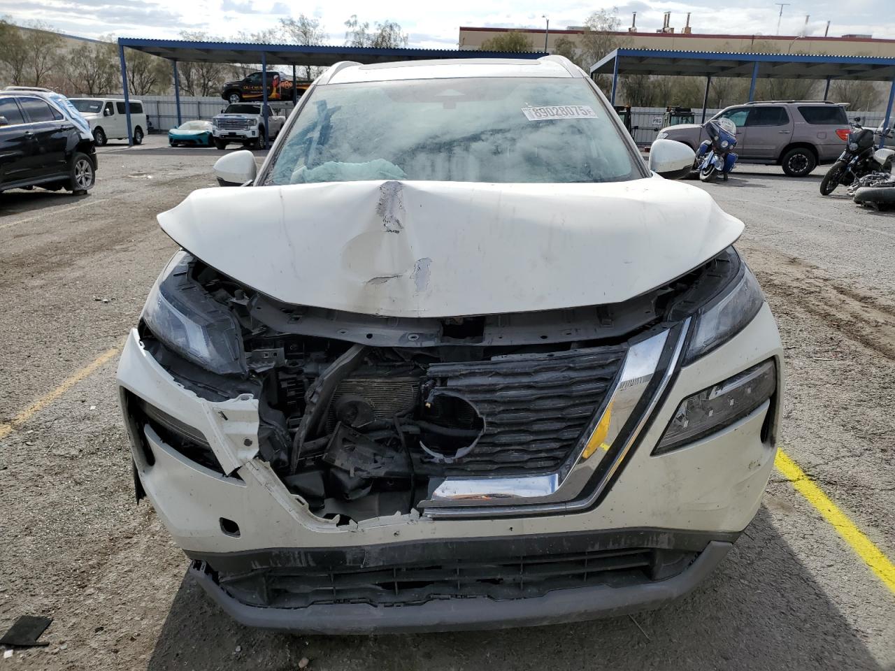 2021 Nissan Rogue VIN JN8AT3BB5MW234640 Copart auction photo, front end damage thumbnail 5