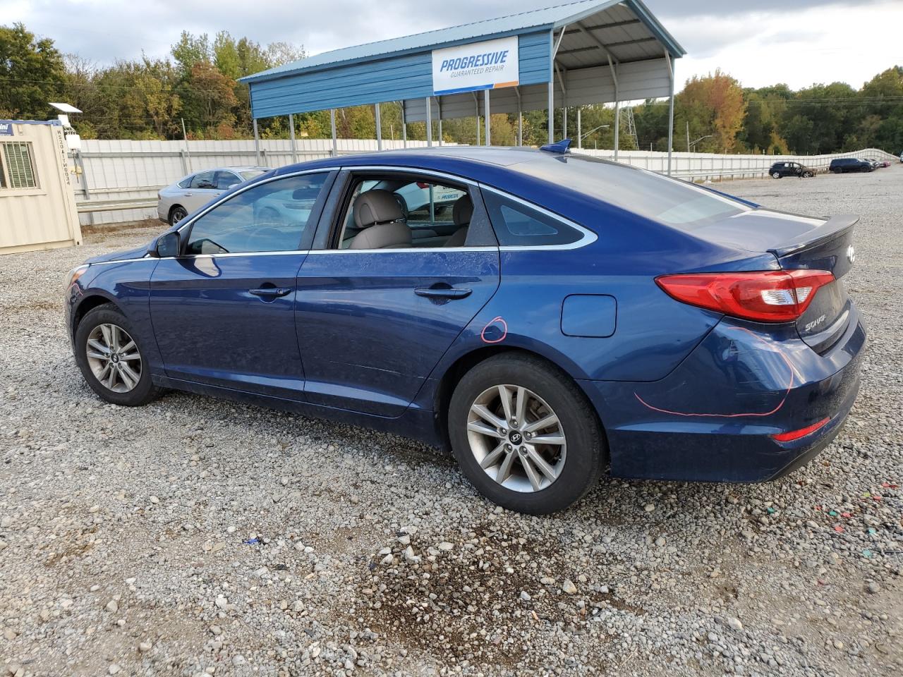 2017 Hyundai Sonata VIN 5NPE24AF8HH470852 Copart auction photo, minor dent/scratches damage thumbnail 2