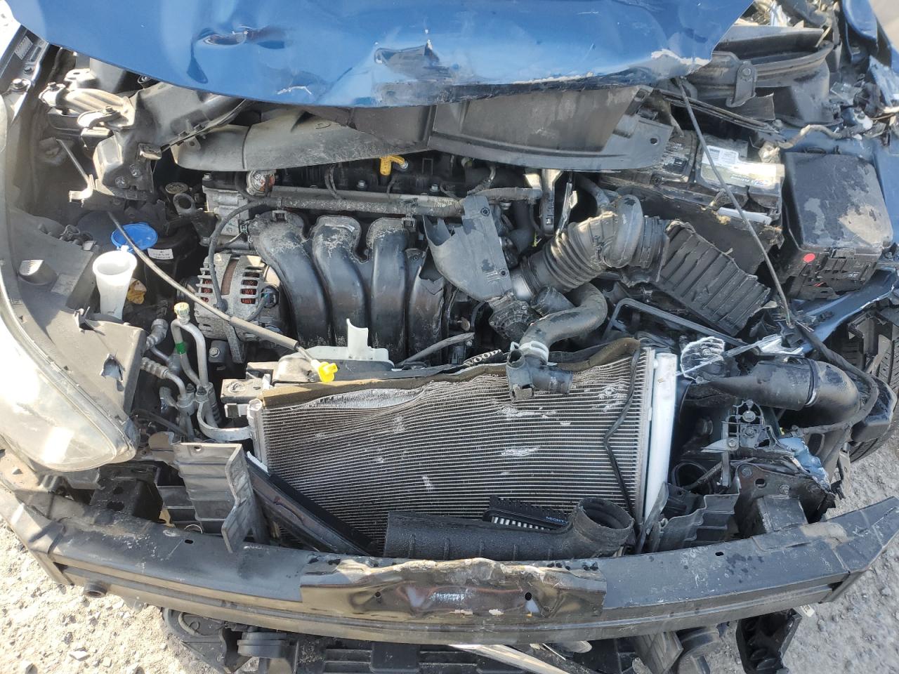 2016 Hyundai Elantra VIN KMHDH4AE7GU600850 Copart auction photo, rear end / front end damage thumbnail 12