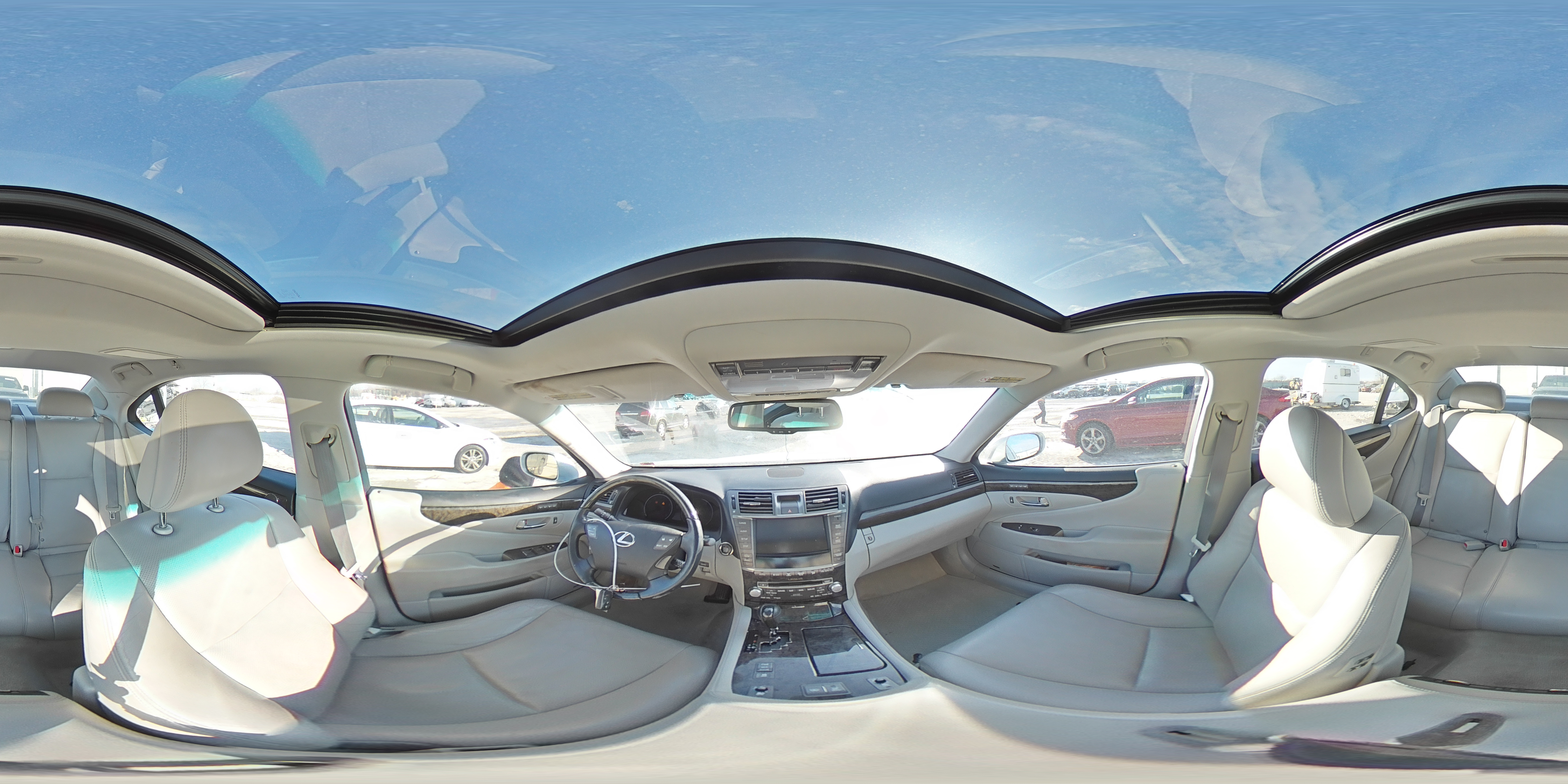 2012 Lexus LS VIN JTHCL5EF1C5014719 Copart auction photo, front end damage thumbnail 12