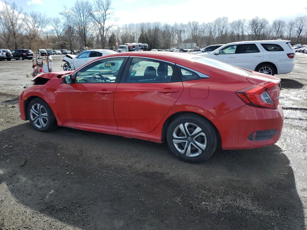 2016 Honda Civic VIN 2HGFC2F52GH526640 Copart auction photo, front end damage thumbnail 2