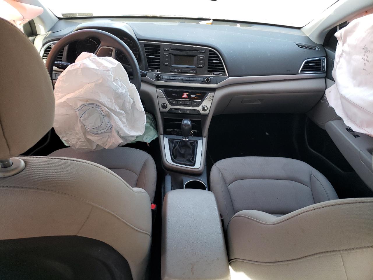 2018 Hyundai Elantra VIN KMHD74LF9JU659270 Copart auction photo, front end damage thumbnail 8