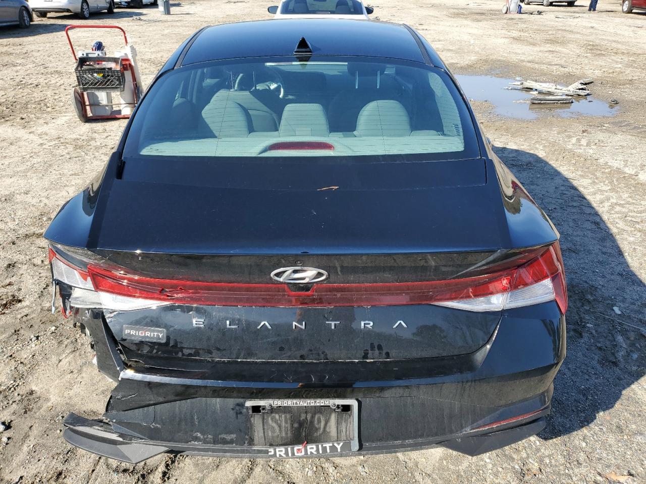 2023 Hyundai Elantra VIN KMHLS4AG5PU579155 Copart auction photo, rear end / minor dent/scratches damage thumbnail 6