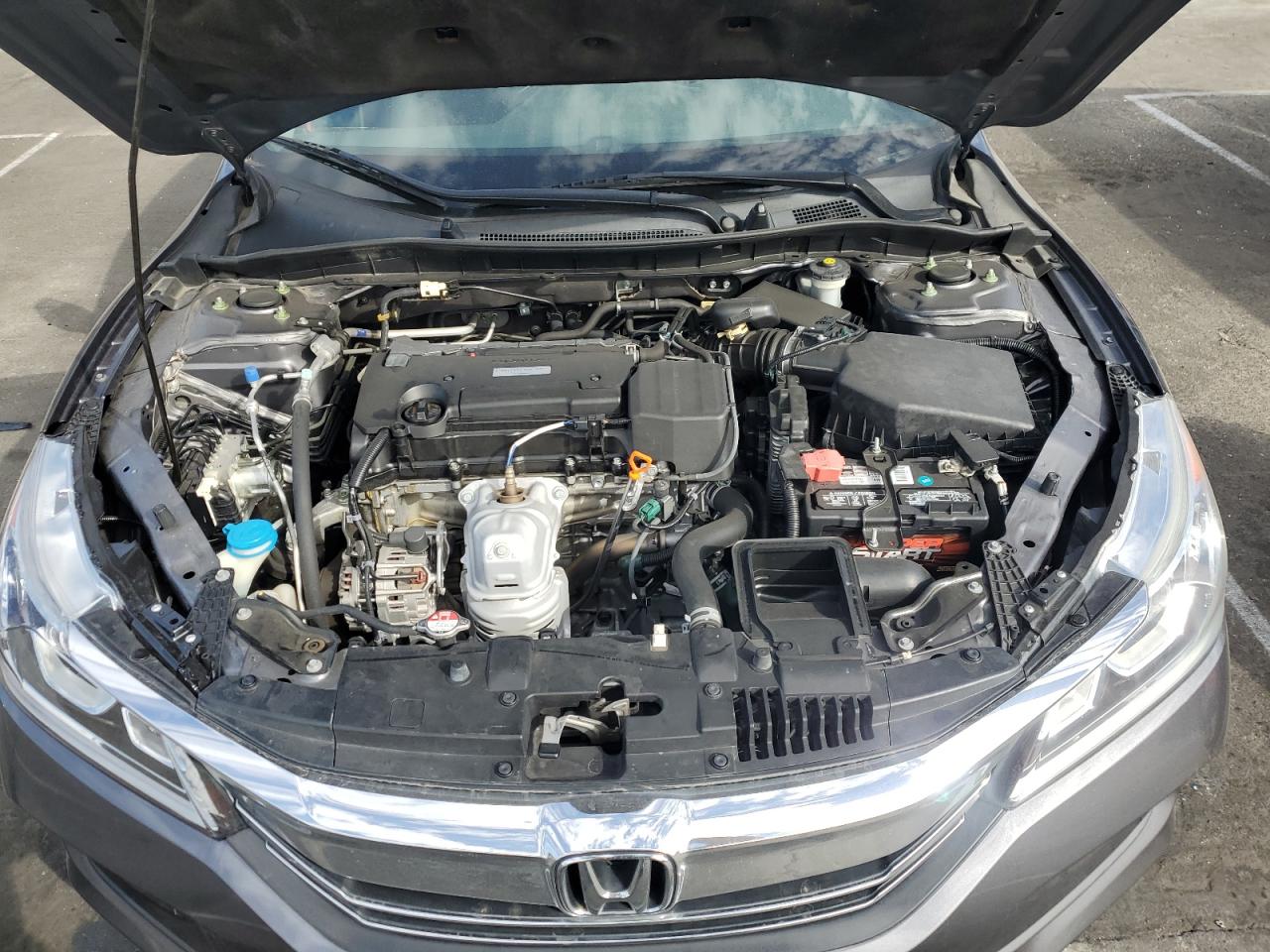 2017 Honda Accord VIN 1HGCR2F3XHA103837 Copart auction photo, rear end damage thumbnail 11