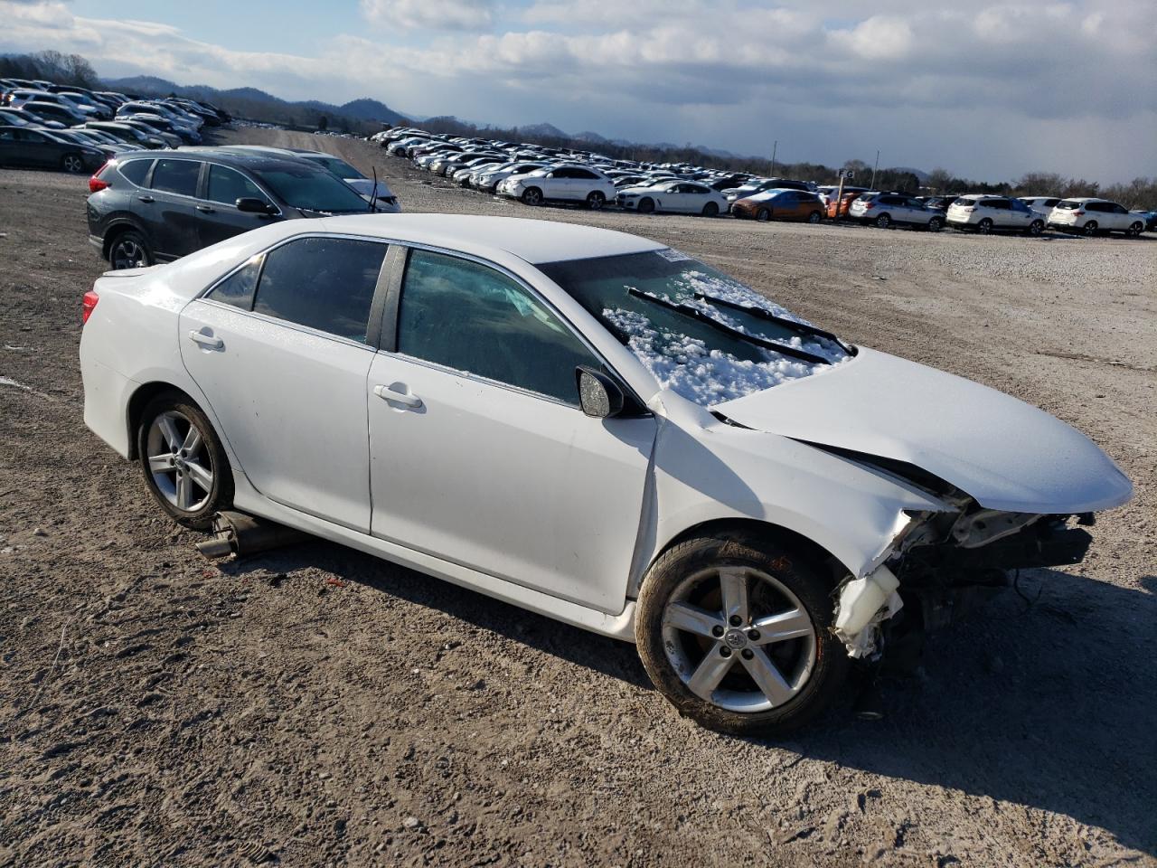 2012 Toyota Camry VIN 4T1BF1FK5CU176427 Copart auction photo, front end / undercarriage damage thumbnail 4