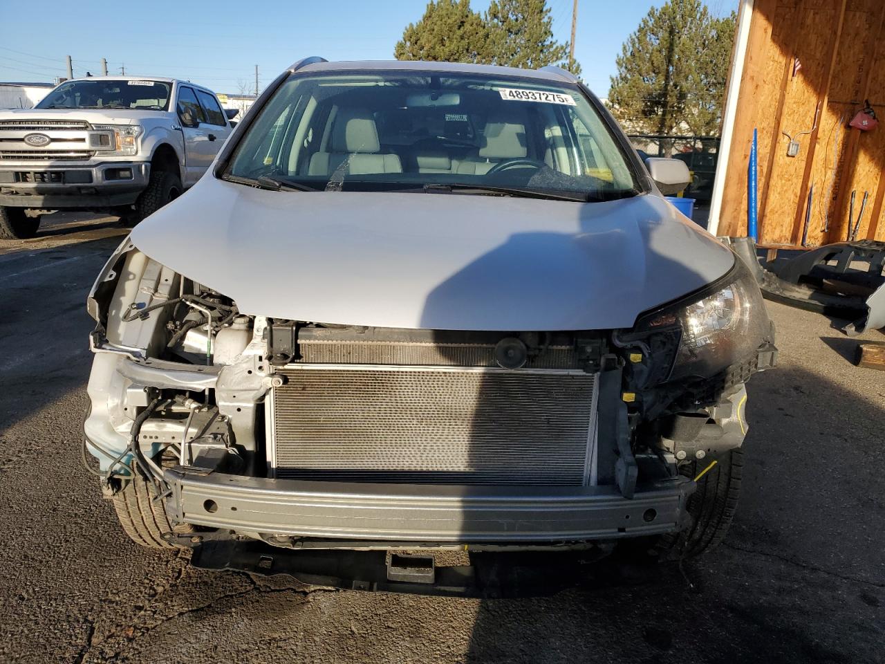 2014 Honda CR-V VIN 5J6RM4H72EL024398 Copart auction photo, front end / rear end damage thumbnail 5
