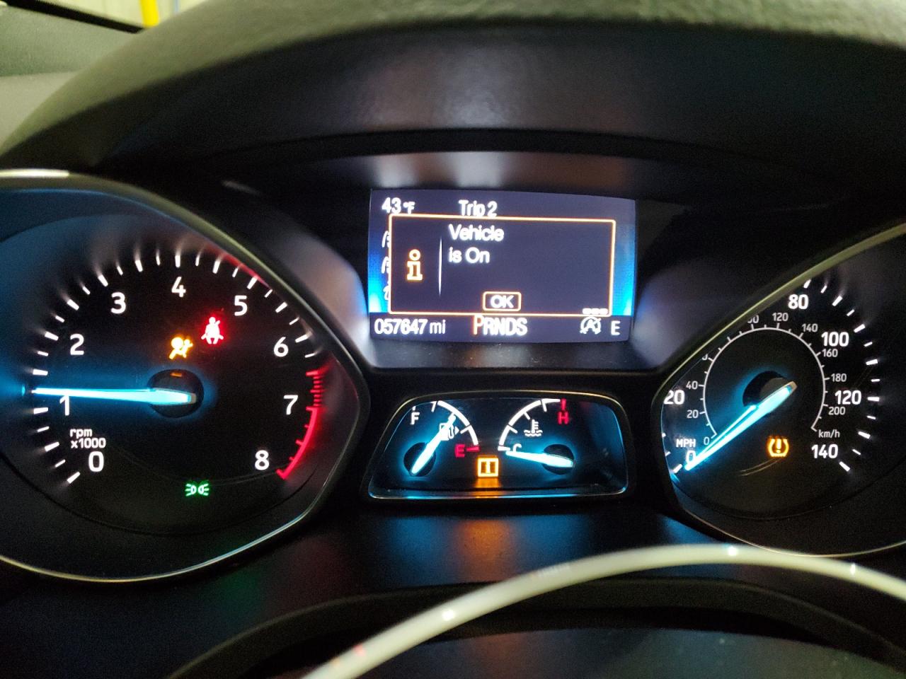 2018 Ford Escape VIN 1FMCU9GD0JUA66102 Copart auction photo, front end / side damage thumbnail 9