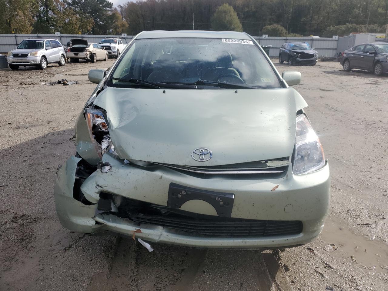 2009 Toyota Prius VIN JTDKB20U093504741 Copart auction photo, front end / rear end damage thumbnail 5