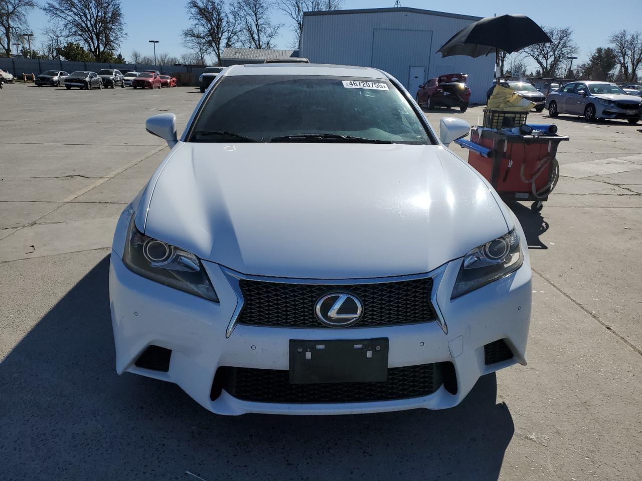 2015 Lexus GS VIN JTHBE1BL0FA008303 Copart auction photo, rear end damage thumbnail 5