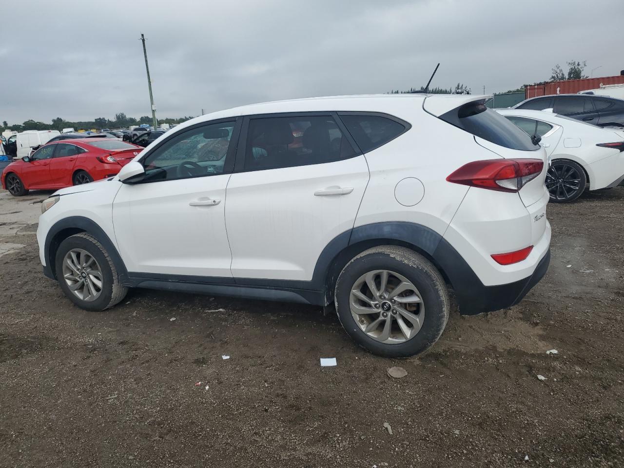 2016 Hyundai Tucson VIN KM8J23A45GU161136 Copart auction photo, side damage thumbnail 2