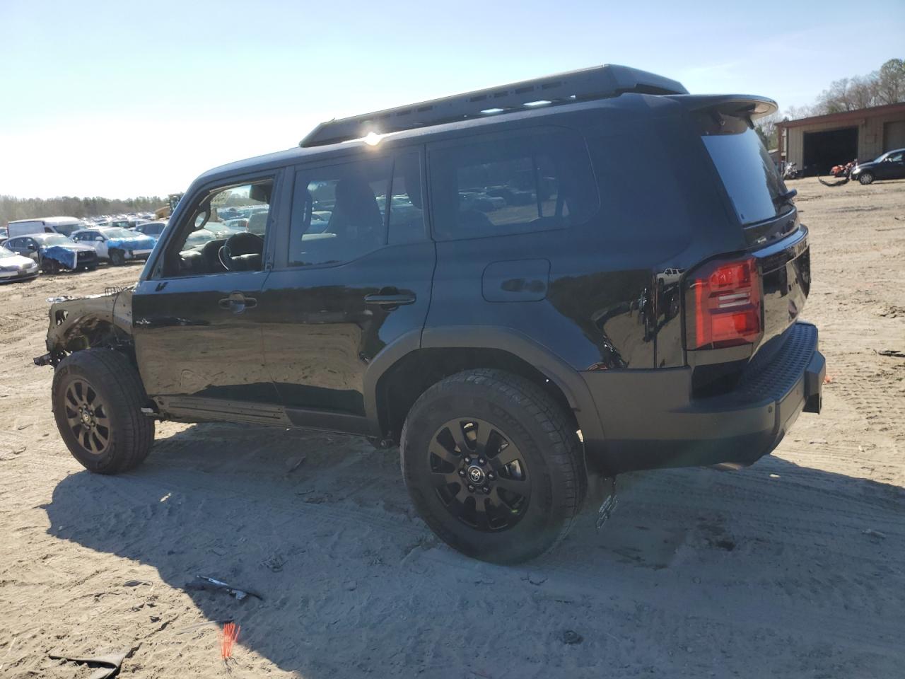 2024 Toyota Land Cruiser VIN JTEABFAJ5RK002588 Copart auction photo, front end / side damage thumbnail 2