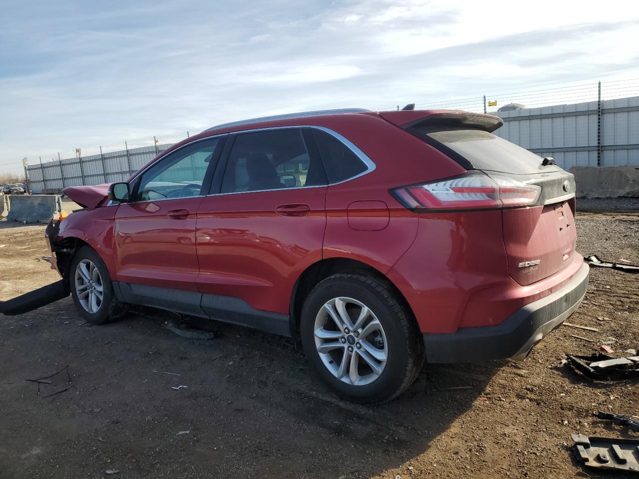 2020 Ford Edge VIN 2FMPK4J95LBB20114 Copart auction photo, front end damage thumbnail 2