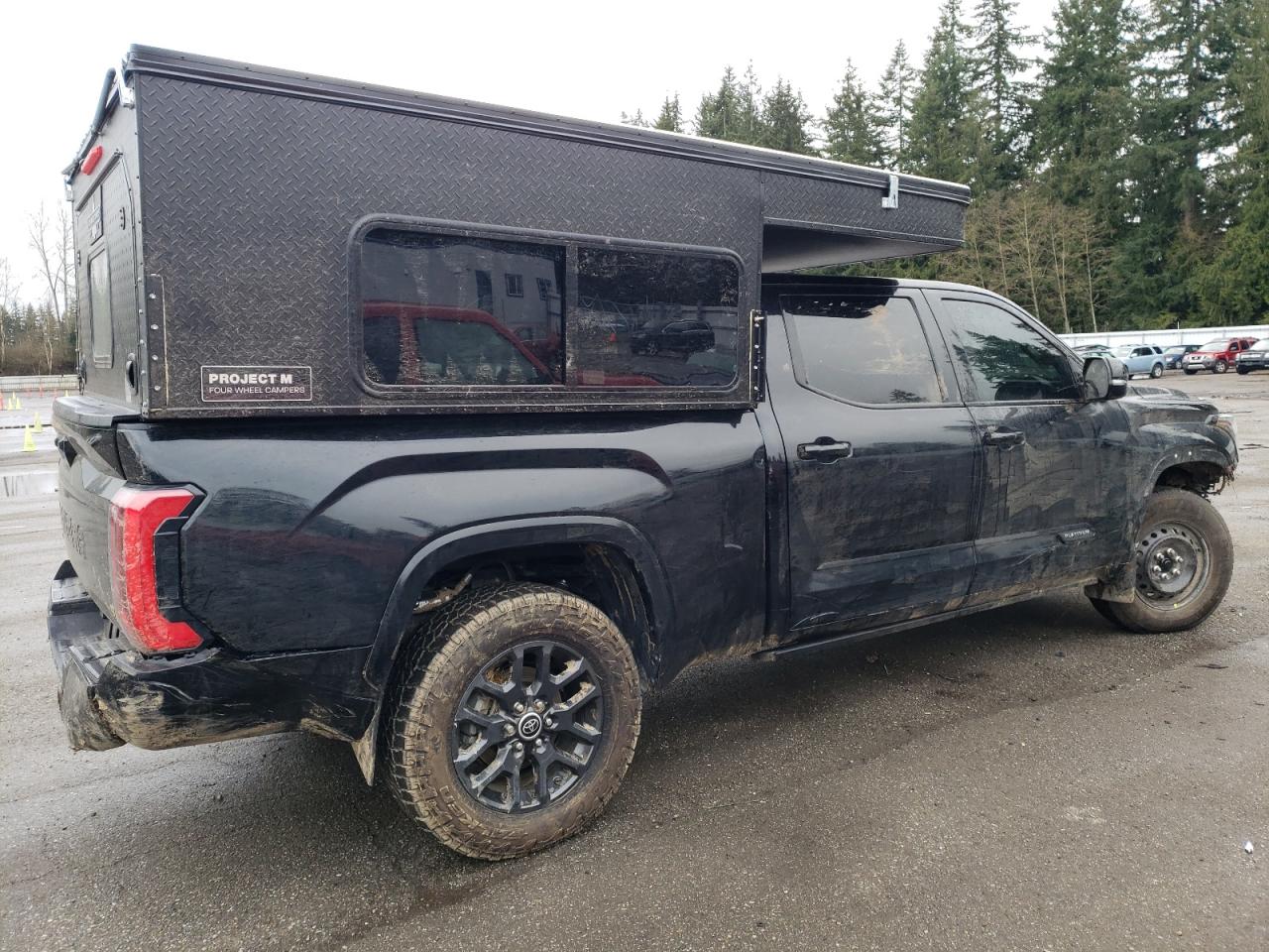 2023 Toyota Tundra VIN 5TFNA5EC3PX017198 Copart auction photo, front end / rear end damage thumbnail 3