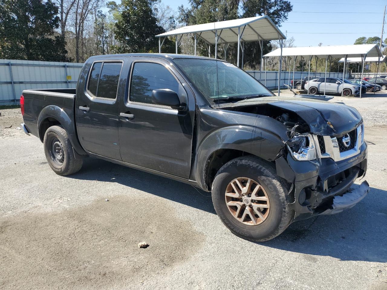 2019 Nissan Navara (Frontier) VIN 1N6DD0ER6KN875499 Copart auction photo, front end damage thumbnail 4
