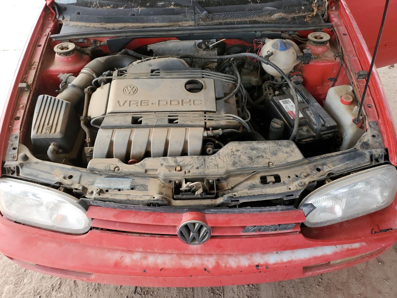 1995 Volkswagen GTI VIN 3VWHE81H4SM037735 Copart auction photo, mechanical / all over damage thumbnail 11