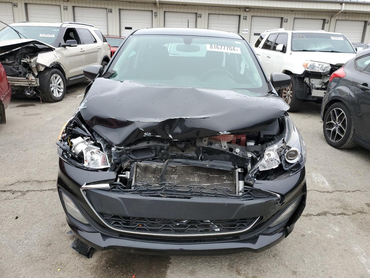 2019 Chevrolet Spark VIN KL8CA6SA4KC756802 Copart auction photo, front end damage thumbnail 5