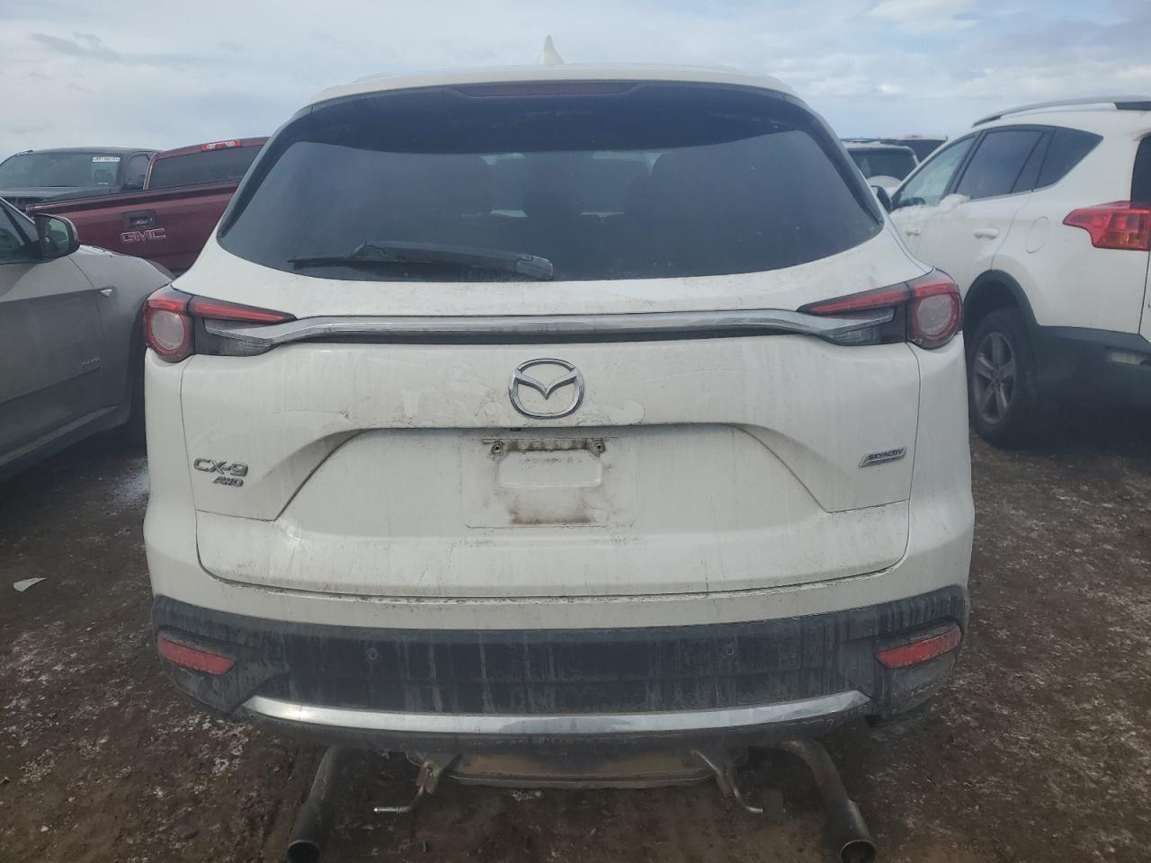 2018 Mazda CX-9 VIN JM3TCBDYXJ0229214 Copart auction photo, side / rear end damage thumbnail 6