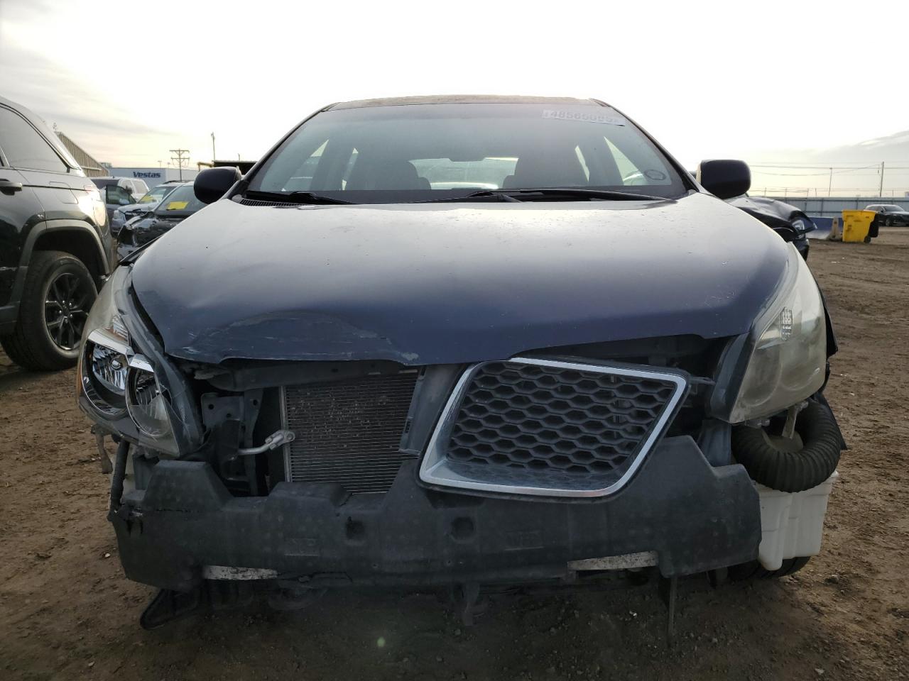 2009 Pontiac Vibe VIN 5Y2SM67069Z428315 Copart auction photo, front end / mechanical damage thumbnail 5