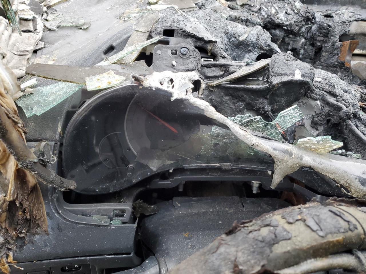 2010 Toyota Corolla VIN 2T1BU4EE5AC333021 Copart auction photo, burn damage thumbnail 9