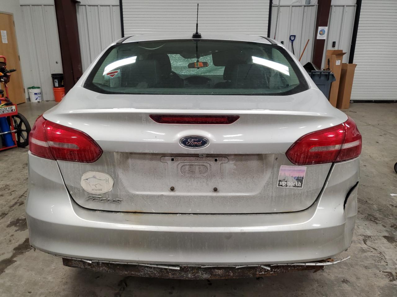 2017 Ford Focus VIN 1FADP3E21HL255961 Copart auction photo, all over damage thumbnail 6
