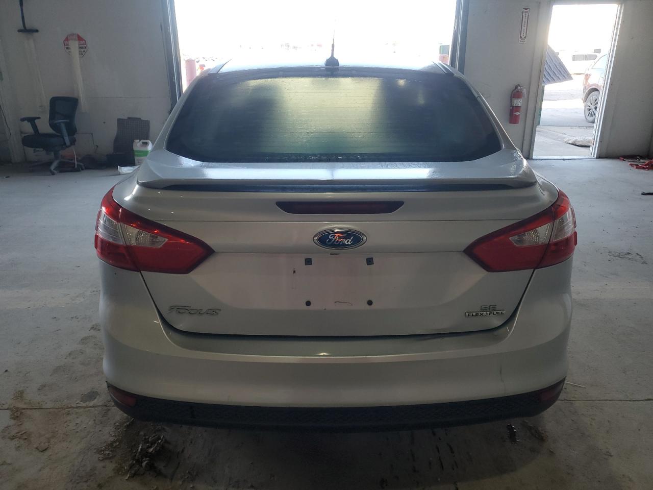 2014 Ford Focus VIN 1FADP3F28EL195655 Copart auction photo, front end damage thumbnail 6