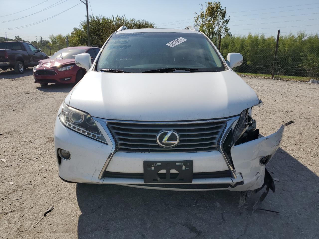 2015 Lexus RX VIN 2T2BK1BA9FC327151 Copart auction photo, front end / minor dent/scratches damage thumbnail 5