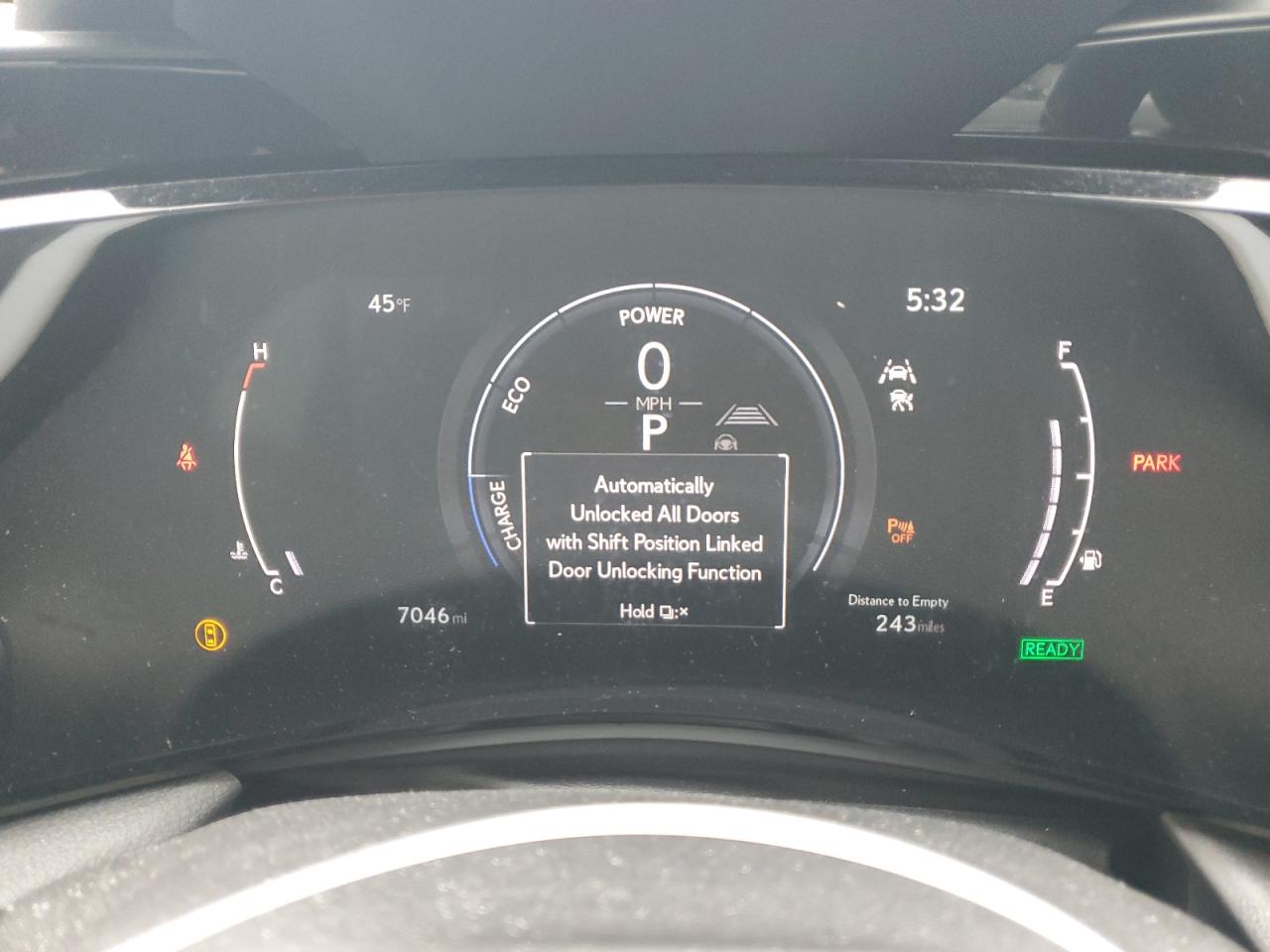 2023 Lexus NX VIN 2T2GKCEZ6PC009668 Copart auction photo, rear end / hail damage thumbnail 9