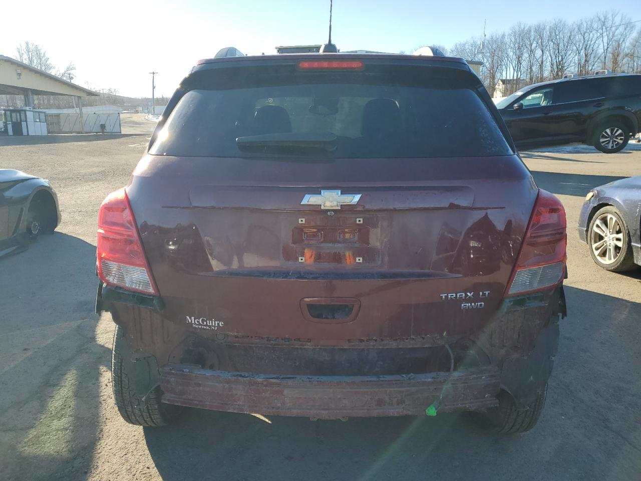 2016 Chevrolet Trax VIN 3GNCJPSBXGL137758 Copart auction photo, rear end damage thumbnail 6