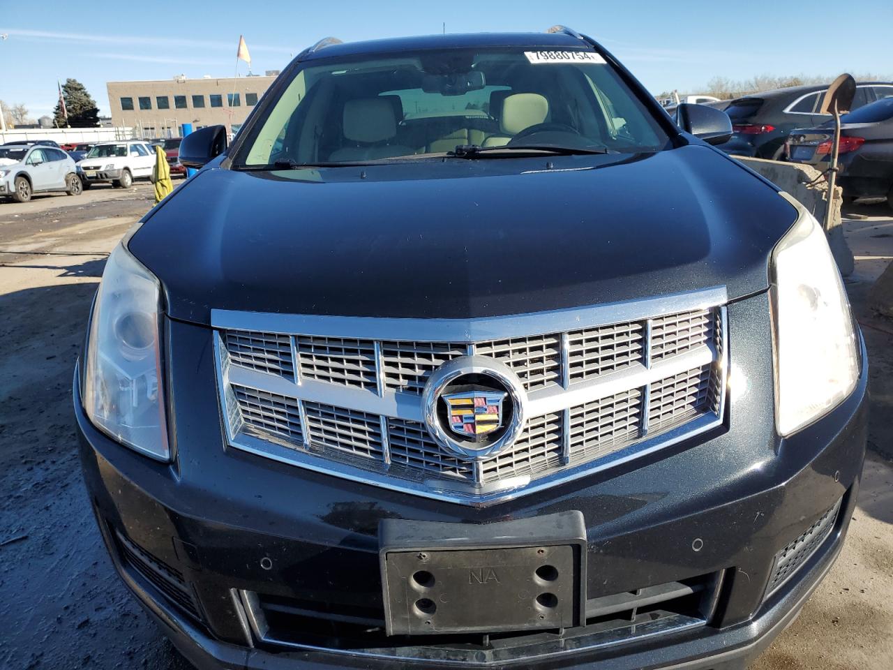 2012 Cadillac SRX VIN 3GYFNAE3XCS579669 Copart auction photo, rear end / side damage thumbnail 5