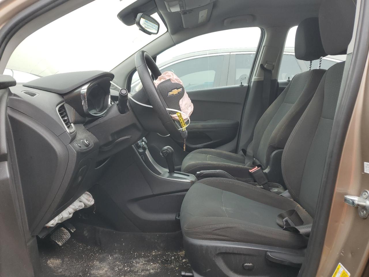 2018 Chevrolet Trax VIN 3GNCJKSB9JL189375 Copart auction photo, front end / side damage thumbnail 7