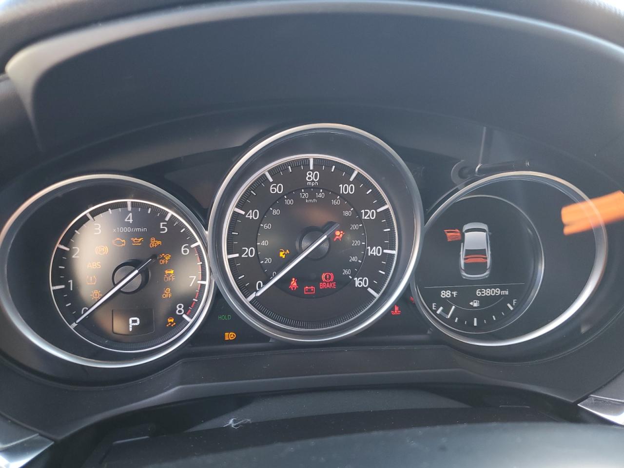 2019 Mazda 6 VIN JM1GL1TY4K1507123 Copart auction photo, front end damage thumbnail 9