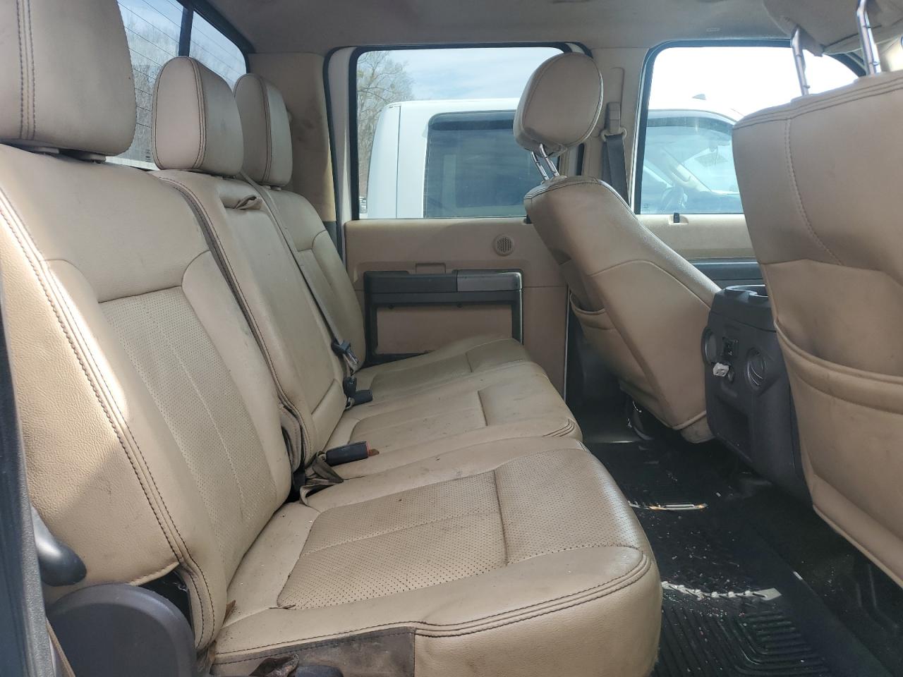2014 Ford F350 VIN 1FT8W3DT1EEB06393 Copart auction photo, side / front end damage thumbnail 11