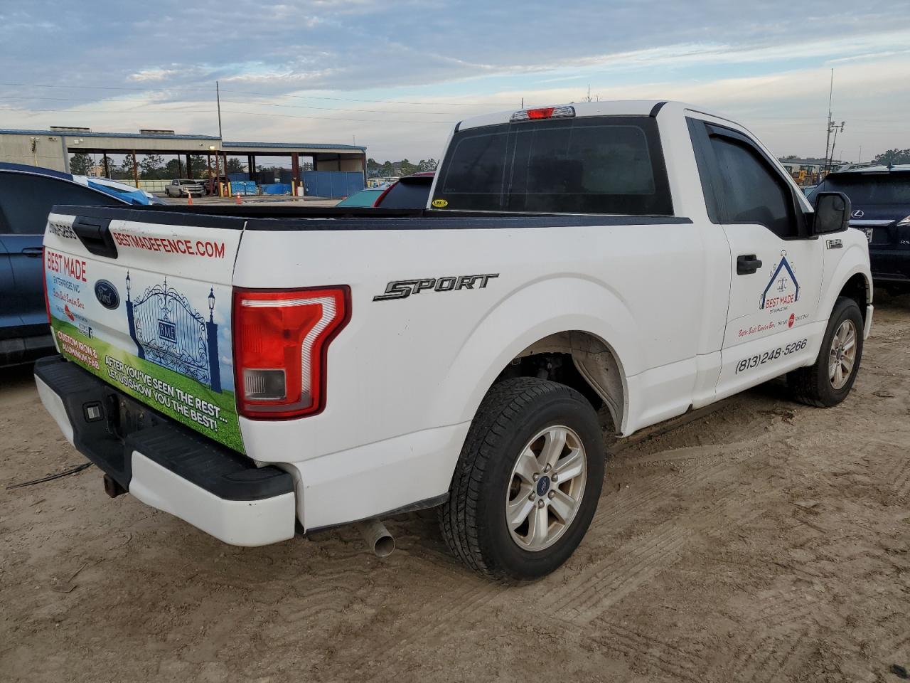 2017 Ford F-150 VIN 1FTMF1C86HKD51728 Copart auction photo, water/flood damage thumbnail 3