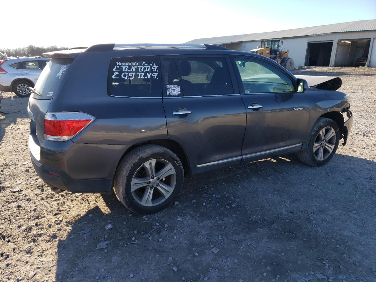 2012 Toyota Highlander VIN 5TDDK3EH0CS172364 Copart auction photo, front end damage thumbnail 3