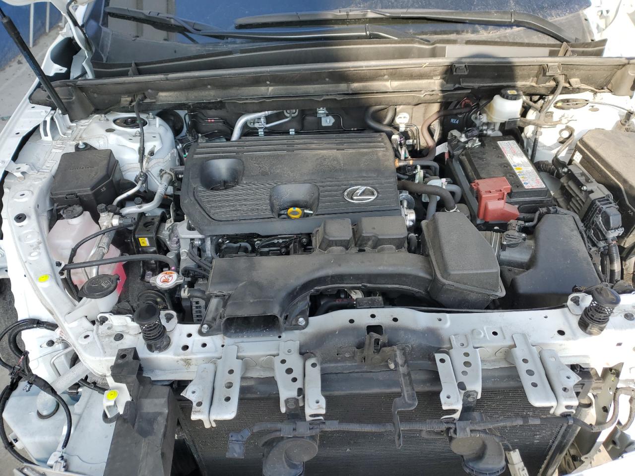 2023 Lexus NX VIN JTJADCEZ7P2002342 Copart auction photo, front end damage thumbnail 12