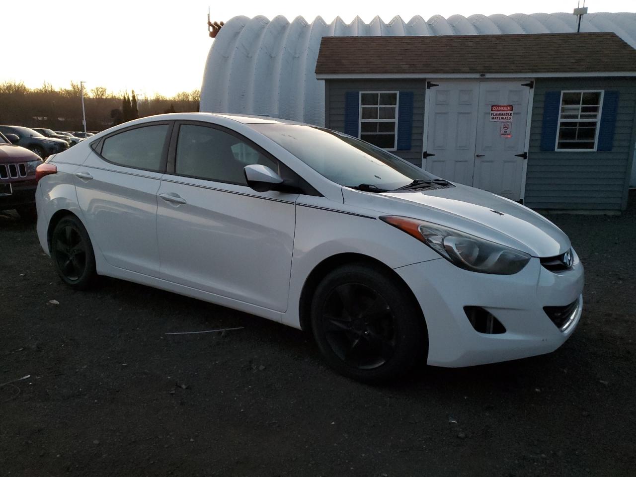 2013 Hyundai Elantra VIN 5NPDH4AE0DH270012 Copart auction photo, minor dent/scratches damage thumbnail 4