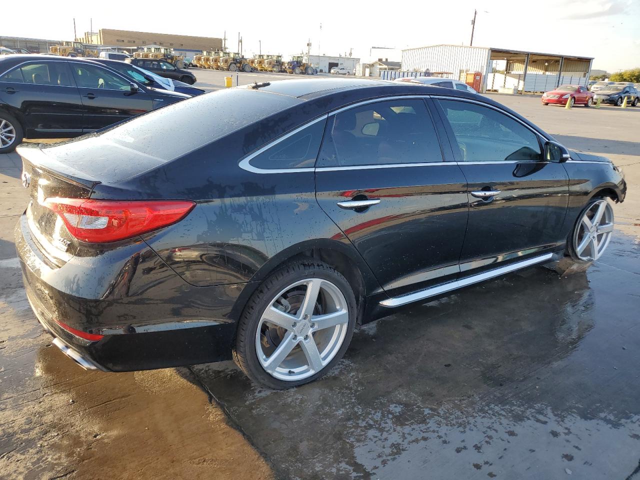 2015 Hyundai Sonata VIN 5NPE34AB5FH259938 Copart auction photo, front end damage thumbnail 3