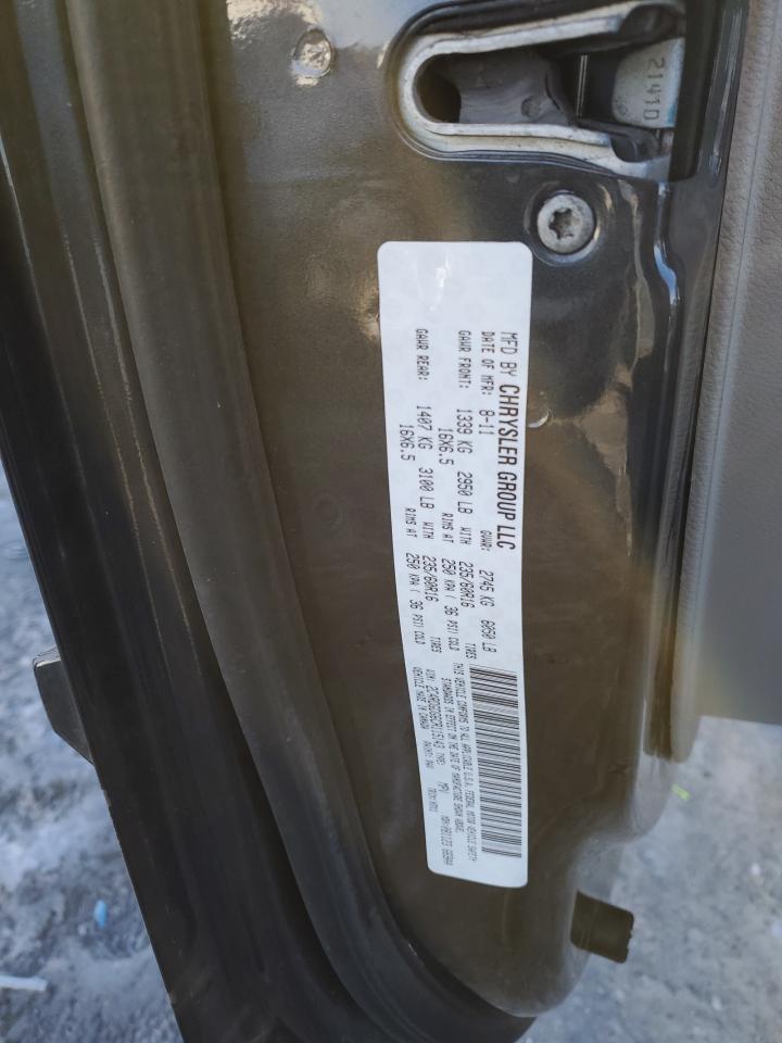2012 Dodge Caravan VIN 2C4RDGDG6CR115143 Copart auction photo, vandalism damage thumbnail 13